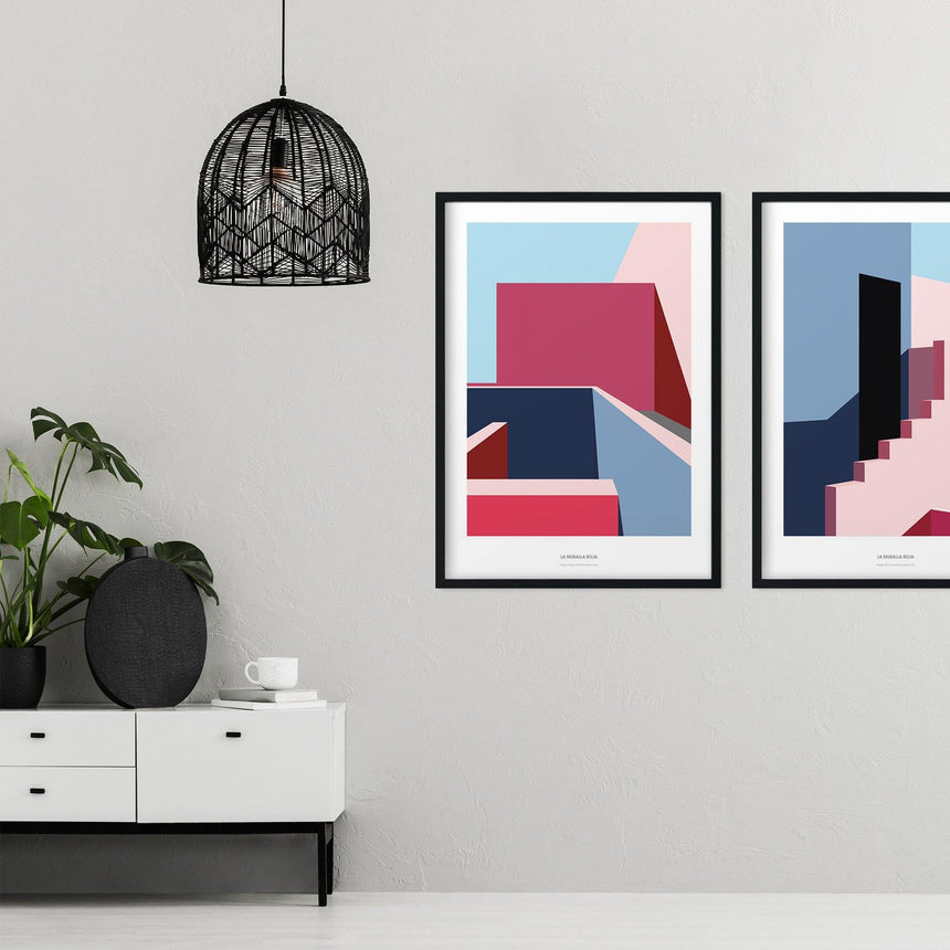 Architecture - La Muralla Roja III - Buyarto - Plakater til Fan’tastiske mennesker