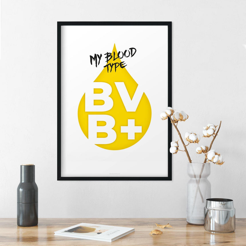 My Bloodtype -  BVB+ - Buyarto - Plakater til Fan’tastiske mennesker