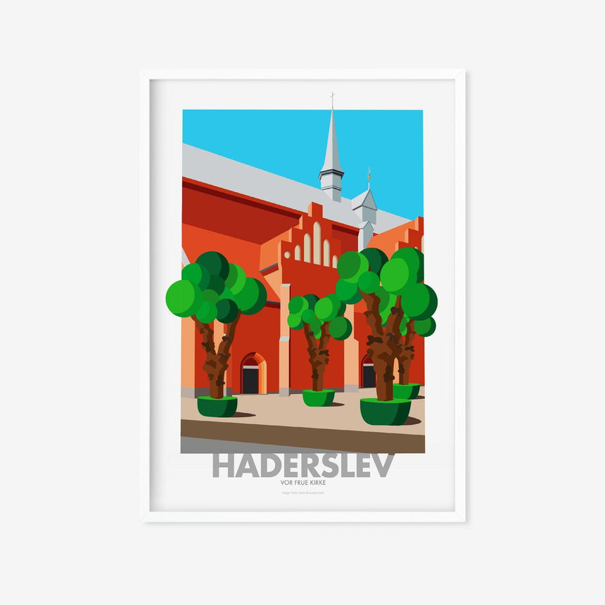 Kirker - Vor Frue Kirke Haderslev - Buyarto - Plakater til Fan’tastiske mennesker