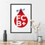 My Bloodtype - FCB+ - Buyarto - Plakater til Fan’tastiske mennesker