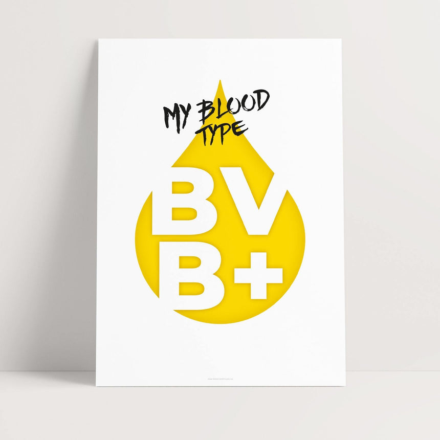 My Bloodtype -  BVB+ - Buyarto - Plakater til Fan’tastiske mennesker