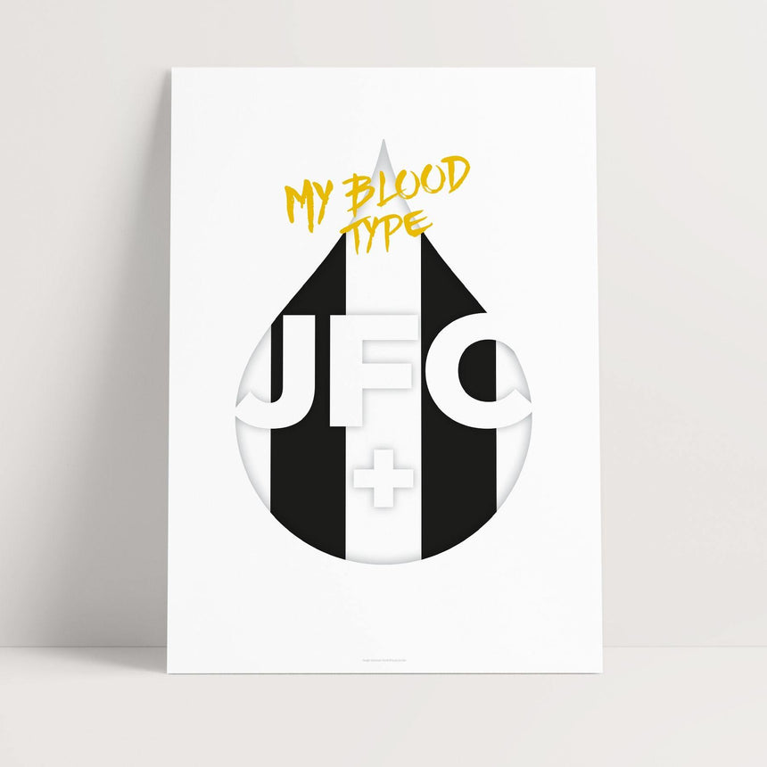 My Bloodtype - JFC+ - Buyarto - Plakater til Fan’tastiske mennesker
