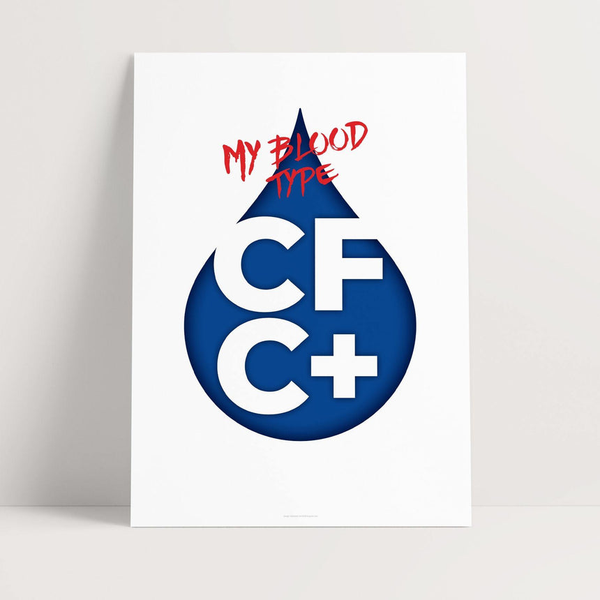 My Bloodtype - CFC+ - Buyarto - Plakater til Fan’tastiske mennesker