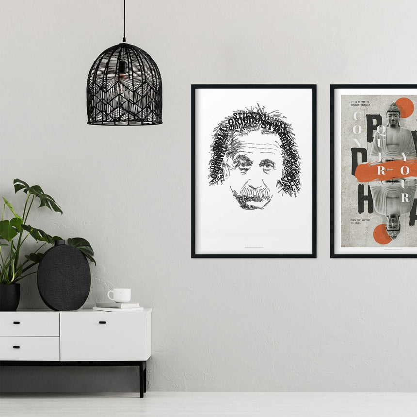 Stay Original - Einstein - Buyarto - Plakater til Fan’tastiske mennesker