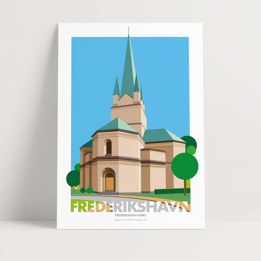 Kirker - Frederikshavn Kirke - Buyarto - Plakater til Fan’tastiske mennesker