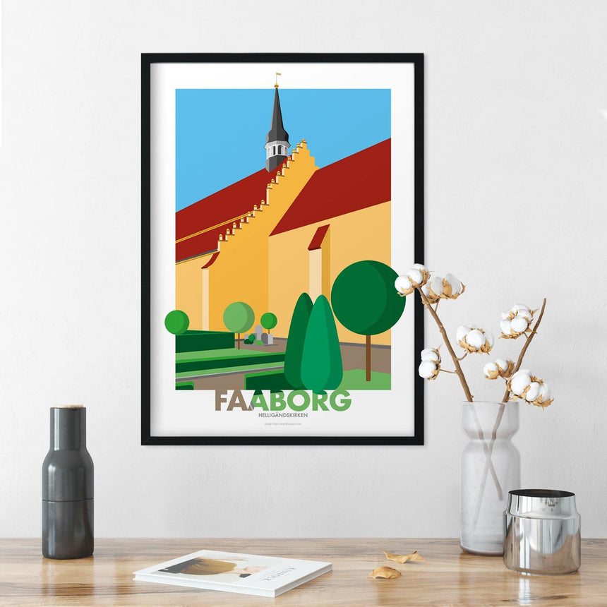 Kirker - Helligåndskirken Faaborg - Buyarto - Plakater til Fan’tastiske mennesker