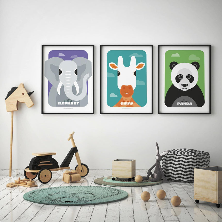 Animals - The little Elephant - Buyarto - Plakater til Fan’tastiske mennesker