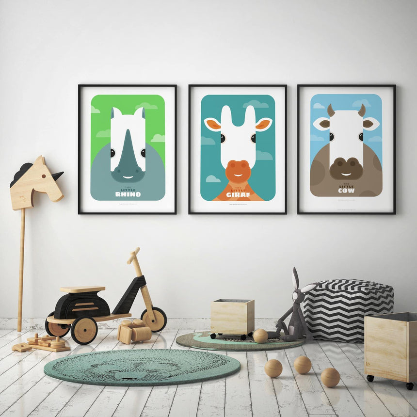 Animals - The little Giraf - Buyarto - Plakater til Fan’tastiske mennesker