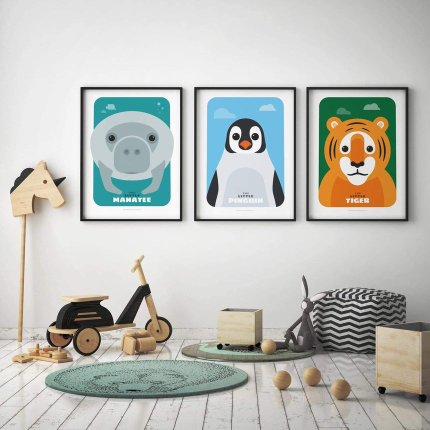 Animals - The little Manatee - Buyarto - Plakater til Fan’tastiske mennesker