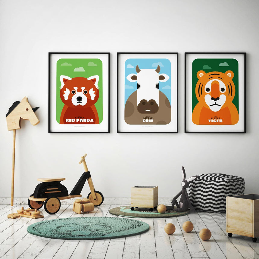 Animals - The little Red Panda - Buyarto - Plakater til Fan’tastiske mennesker