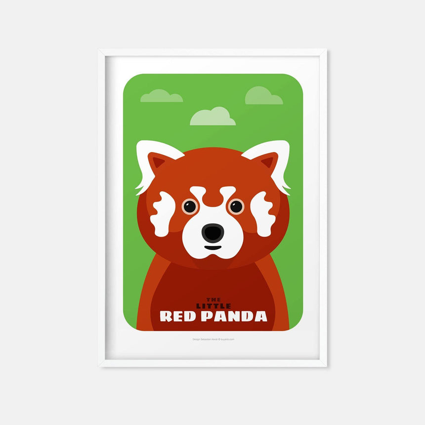 Animals - The little Red Panda - Buyarto - Plakater til Fan’tastiske mennesker